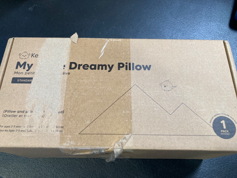 Photo 1 of Toddler Pillow with Pillowcase - 13x18 My Little Dreamy Kids Travel Bed Pillows for Sleeping, Organic Cotton Small Pillowcase, Soft & Breathable, Machine Washable, Toddlers 2-5 years old(Jolly Rainbow)