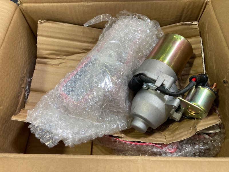 Photo 1 of FDJ Electric Starter Motor Kit for Honda GX160/GX200 5.5HP 6.5HP Electric Start Conversion Kit