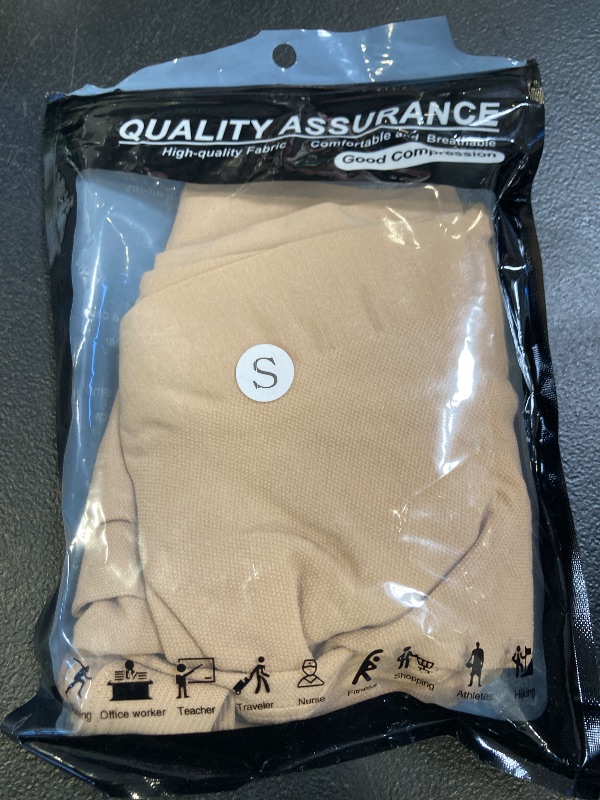 Photo 1 of Compression Pantyhose for Women, 20-30 mmHg Footless Medical Compression Stockings, Waist High Opaque Graduated Support Compression Hose Tights for Edema, Varicose Veins, Swelling - size S