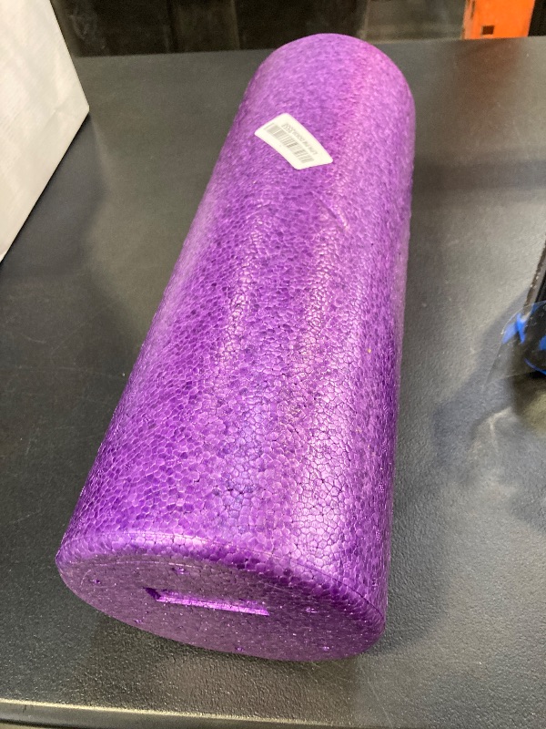 Photo 1 of Invincible Fitness EPP Foam Roller for Deep Tissue Massage – Enhance Recovery, Relieve Pain, and Boost Mobility for a Stronger, Healthier You (Purple)