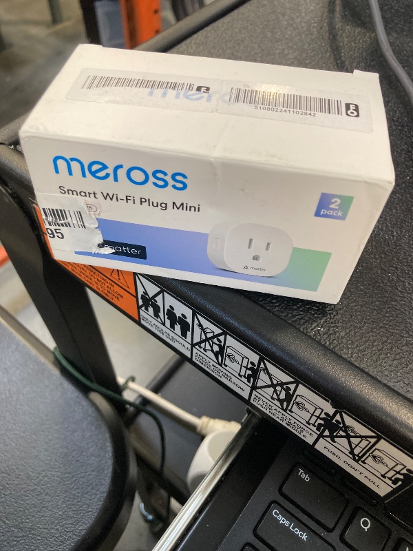 Photo 1 of Meross Matter Smart Plug Mini, Easy Setup, 100% Privacy, Compact Size, Support Apple Home, Alexa, Google Home with Schedule and Timer, App and Voice Control, Power Protection, 2.4G Wi-Fi Only (2 Pack)