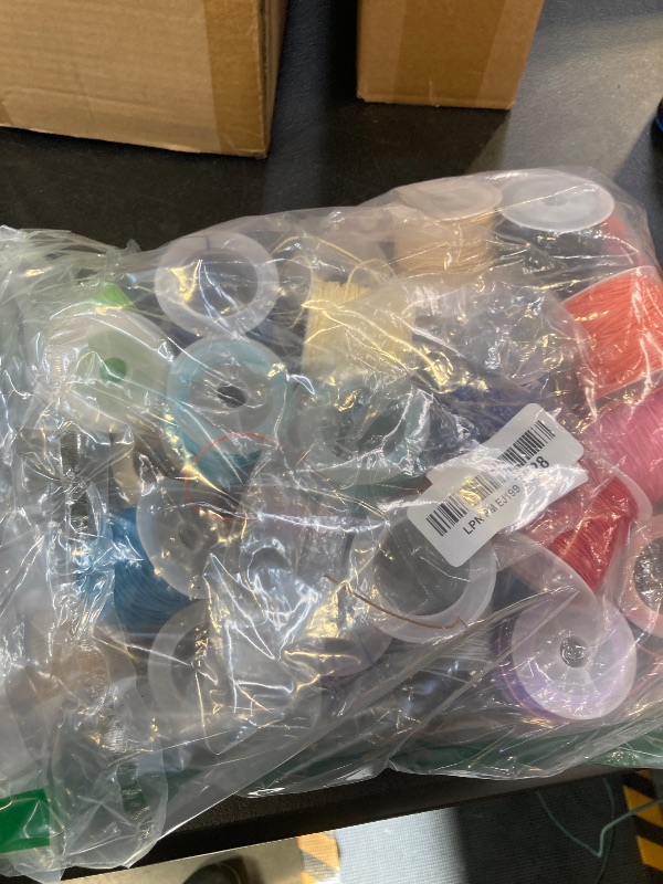 Photo 1 of 685m 30 Colors 1mm Waxed Polyester Cord Bracelet Cord Wax Coated String for Bracelets Waxed Thread for Jewelry Making Waxed String for Bracelet Making 10m for Each Color