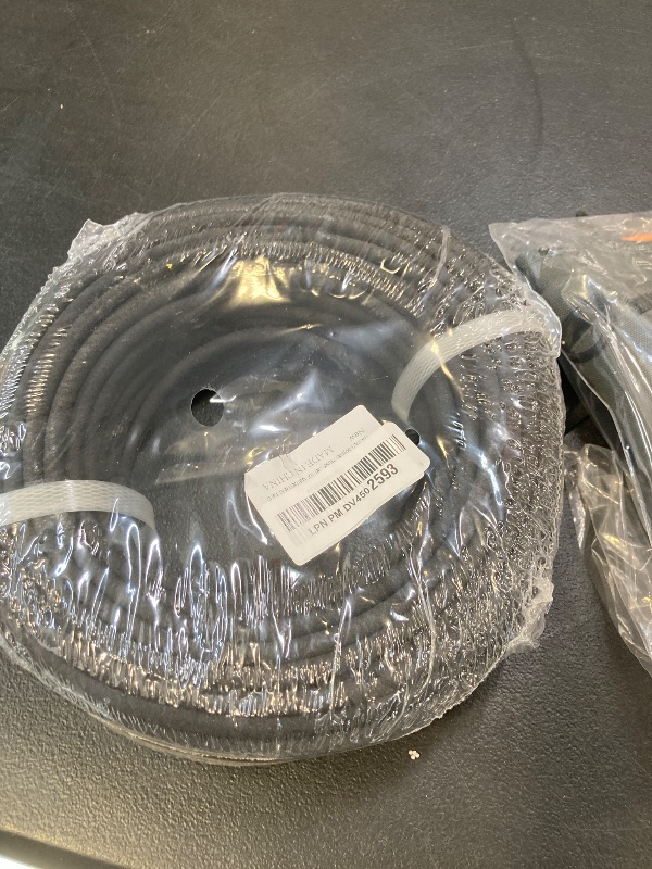 Photo 1 of 1/4 inch Soaker Hose Tubing for Drip Irrigation, 100FT Garden Beds Soaker Irrigation Tubing Hose with Various Accessories Rubber Longer Lasting Drip Irrigation Save 70% of Water for Garden and Yard