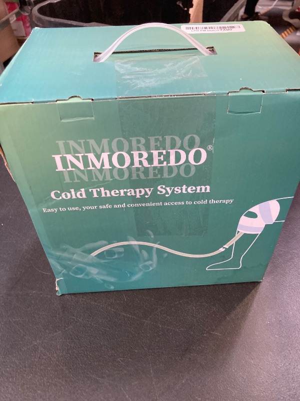 Photo 1 of Inmoredo Cold Therapy System Ice Machine System for ACL Knee Surgery Recovery - Quiet Pump, Flexible Kit, Portable, Knee Ice Machine, Ideal for Sports Injuries, Pains, Strain & Stiffness, Sprain