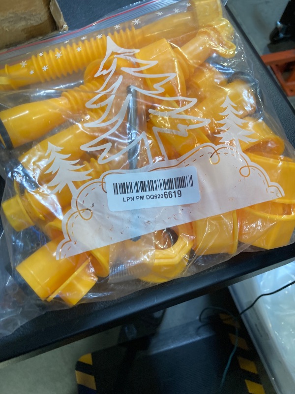Photo 1 of Gas Can Spout Replacement Set, Gas Can Nozzle Old Style Easy to Install, Flexible Pour Nozzle Suitable for Most 1/2/5/10 Gallon Oil Cans (6 Kit-Yellow)
