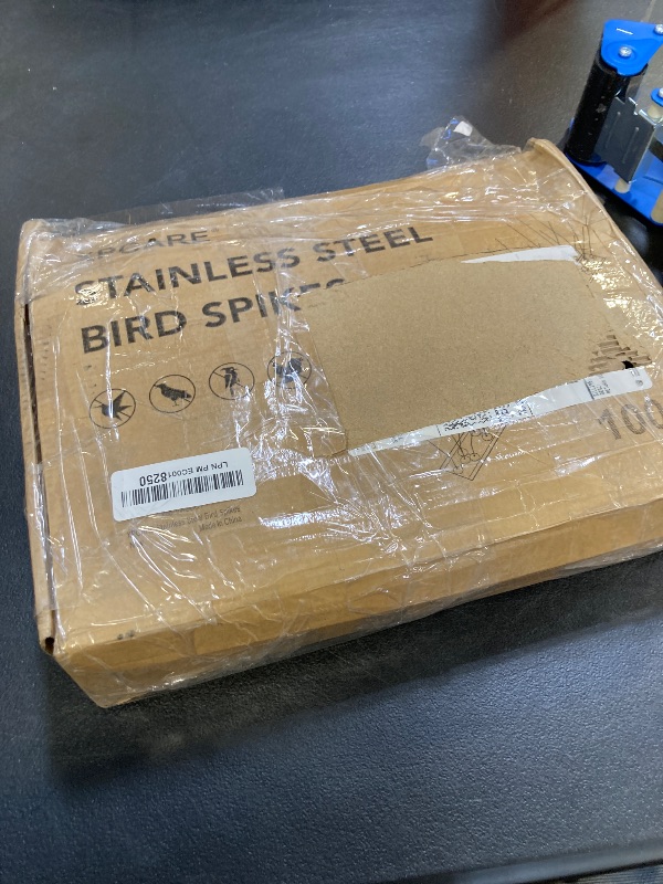 Photo 1 of XPCARE 105 Feet Bird Spikes, Stainless Steel Bird Spikes Fence Spikes for Crow Robin Pigeon Squirrel Raccoon Defender Spikes (100 Packs)