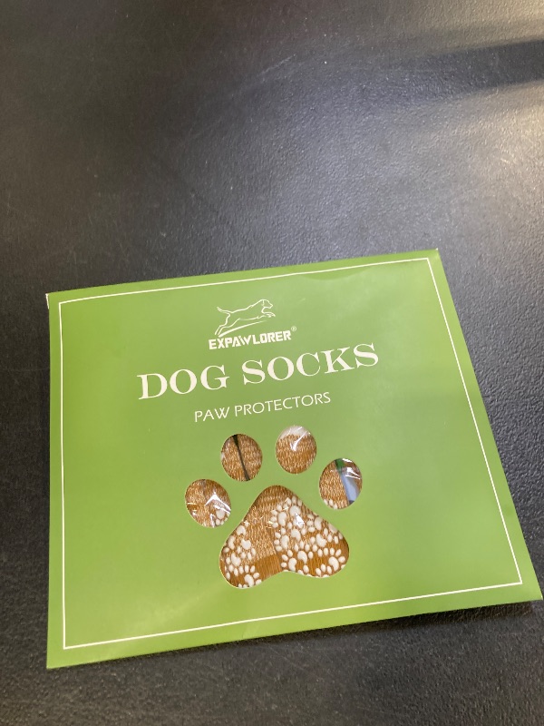 Photo 1 of EXPAWLORER 6PCS Anti-Slip Dog Socks to Prevent Licking Paws,Dog Shoes for Hot Pavement,Best Paw Protector Traction Control on Hardwood Floor,Dog Booties for Puppy Small Medium Large Senior Dogs