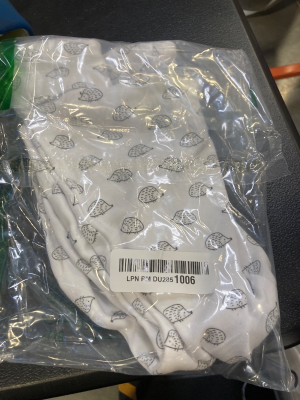 Photo 1 of SwaddleDesigns Transitional Swaddle Sack with Arms Up Half-Length Sleeves & Mitten Cuffs, Small, 0-3 months, 6-14 lbs, Tiny Hedgehogs (Arms Up Swaddle, Transition Swaddle Sleep Sack for Better Sleep)