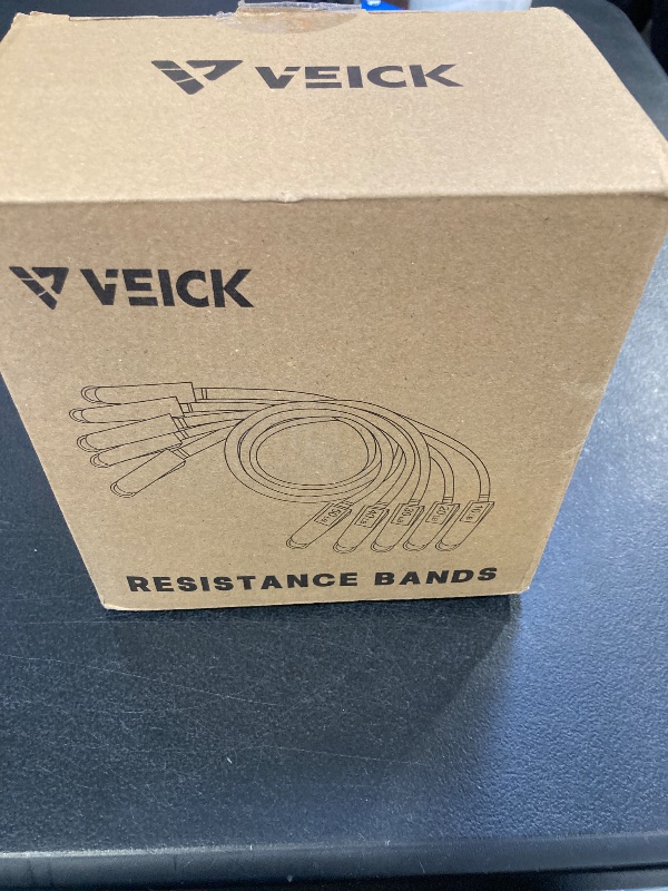 Photo 1 of VEICK Resistance Bands, Exercise Bands, Workout Bands, Resistance Bands for Working Out with Handles for Men and Women, Exercising Bands for Fitness Weights Work Out at Home