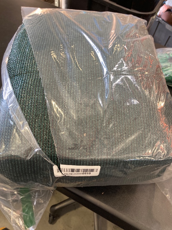 Photo 1 of UPGRADE Privacy Screen Fence 6' x 50' Commercial Shade Cover with Brass Grommets Heavy Duty Perfect for Outdoor Back Yard-Dark Green, Customizable