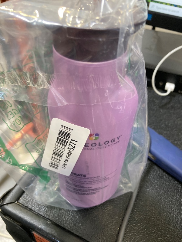 Photo 1 of Pureology Hydrate Shampoo - For Dry or Color-Treated Hair, Intense Hydration & Softness, With Rose Extract & Green Tea, Vegan & Sulfate-