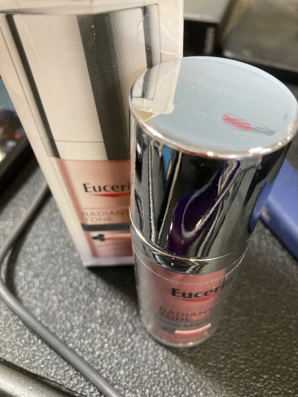 Photo 1 of Eucerin Radiant Tone Dual Serum Dark Spot Corrector, Dark Spot Serum with Thiamidol and Hyaluronic Acid, Helps Visibly Reduce the Look of Persistent Dark Spots, 1 Fl Oz Bottle