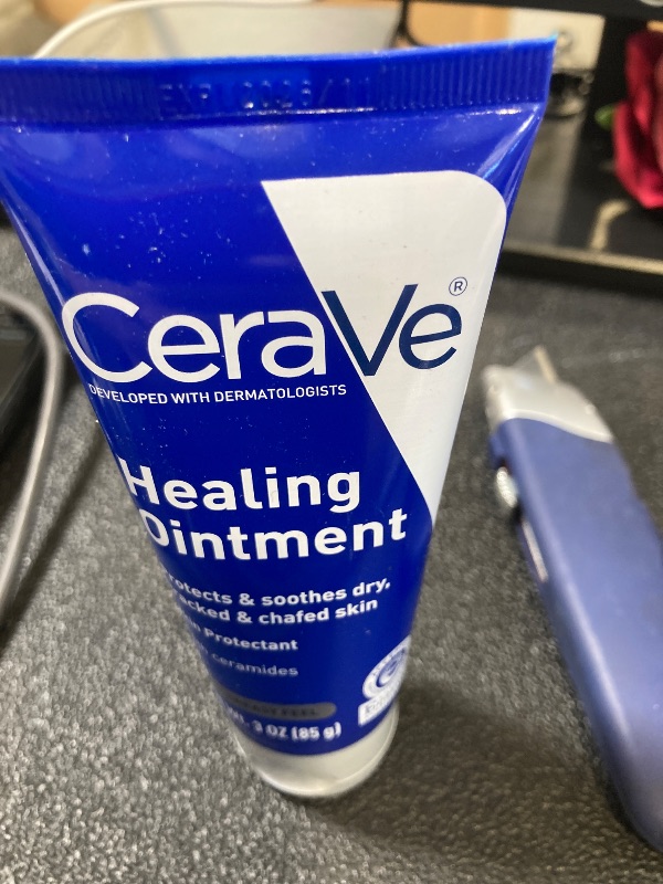 Photo 1 of CeraVe Healing Ointment - Moisturizing Skin Protectant with Hyaluronic Acid & Ceramides, 3 Oz
