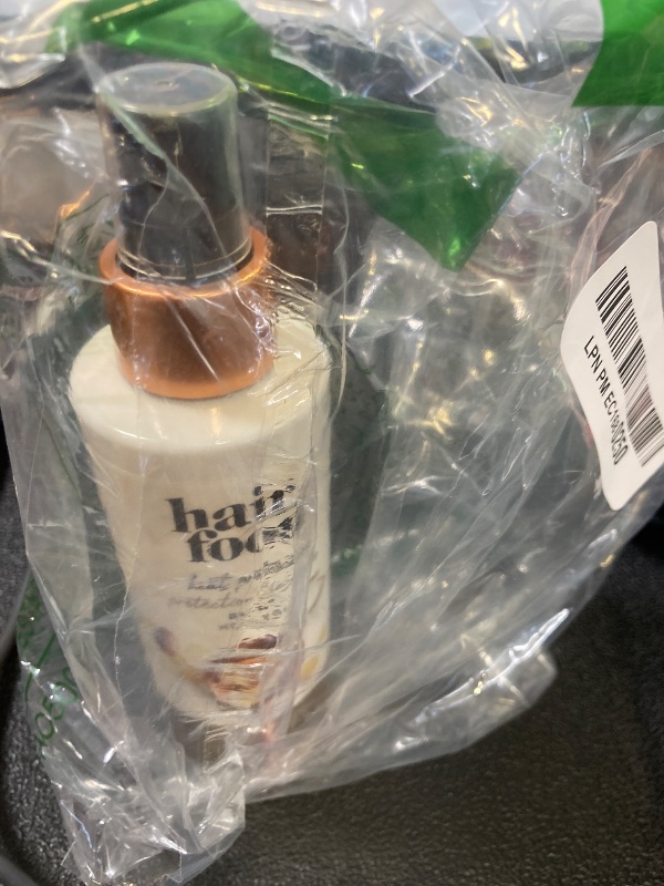 Photo 1 of Hair Food Coconut & Argan Oil Heat Protectant Leave-In Spray for All Hair Types, 450°F Heat Protection, Sulfate-Free, Paraben-Free, Dye-Free, Alcohol-Free, Adds Shine, 6.4 Fl Oz