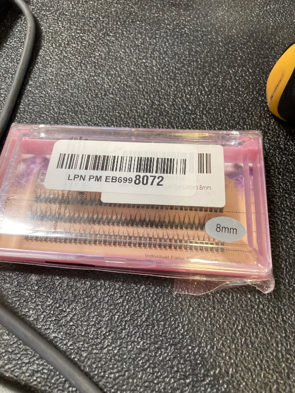 Photo 1 of Bodermincer 120pcs 8mm/10mm/12mm/14mm/16mm to Choose Fish Tail Design 0.1 C Curl 3D Individual Mink False Eyelashes Extension Soft Black Fake False Eye Lashes ?8mm?