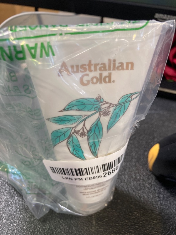 Photo 1 of Australian Gold Botanical SPF 50 Tinted Mineral Sunscreen for Face, Non-Chemical BB Cream, Water-Resistant, Matte Finish, For Sensitive Facial Skin, Medium to Tan Skin Tones, 3 FL Oz