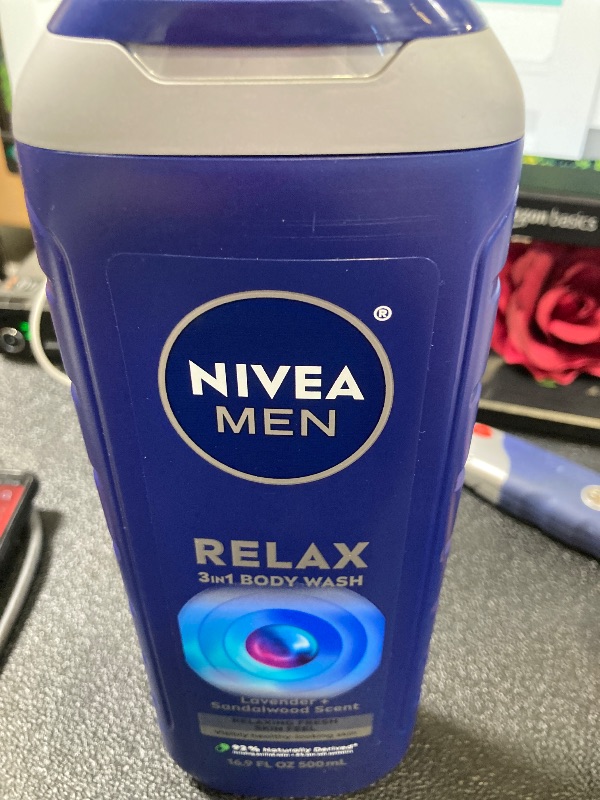Photo 1 of Nivea, Body Wash Mens Relax, 16.9 Fl Oz