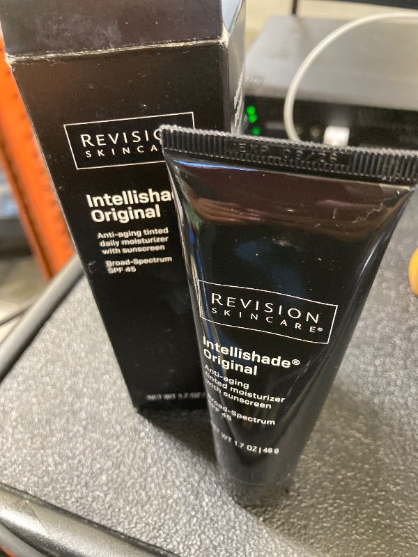Photo 1 of Revision Skincare Intellishade® Original, Anti Aging Tinted Daily Moisturizer with SPF, Anti Wrinkle with Peptides and Vitamin C, 1.7 oz