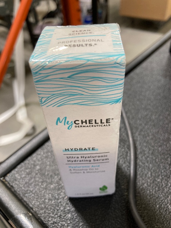 Photo 1 of MyCHELLE Dermaceuticals Ultra Hyaluronic Hydrating Serum (1.0 Fl Oz) - Rich Hydration for Dry Skin with Vegan Hyaluronic Acid, Help Plump Skin and Help Reduce Appearance of Fine Lines and Wrinkles