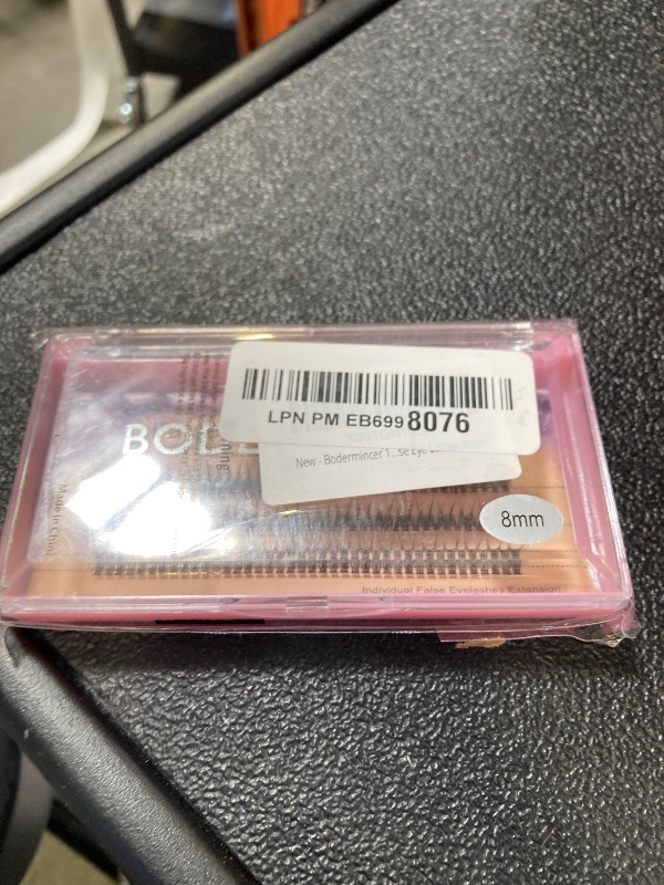 Photo 1 of Bodermincer 120pcs 8mm/10mm/12mm/14mm/16mm to Choose Fish Tail Design 0.1 C Curl 3D Individual Mink False Eyelashes Extension Soft Black Fake False Eye Lashes ?8mm?