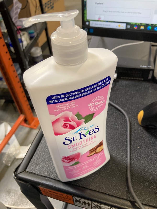 Photo 1 of St. Ives Smoothing Rose & Argan Oil Body Lotion