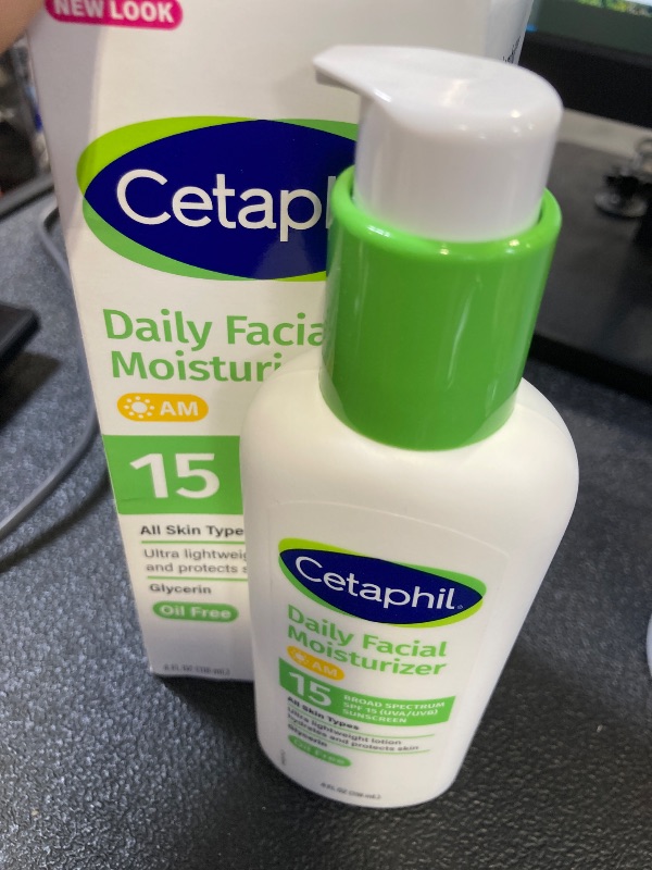 Photo 1 of Cetaphil Daily Facial Moisturizer, SPF 15, Fragrance Free, 4 Oz