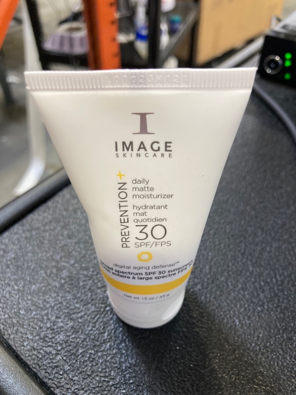 Photo 1 of IMAGE Skincare, PREVENTION+ Daily Matte Moisturizer SPF 30, Zinc Oxide Mattifying Face Sunscreen Lotion, Discovery Size, Amazon Exclusive, 1.5oz