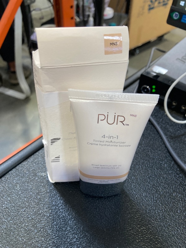 Photo 1 of PUR Beauty 4-in-1 Tinted Moisturizer with SPF 20 - Hydrating Skin Tint Face Moisturizer, Primer & Foundation with Shea Butter, Aloe Vera & Vitamin B3 - Vegan Friendly, Paraben Free (Buff)