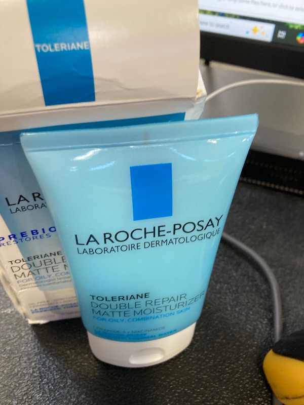 Photo 1 of La Roche-Posay Toleriane Double Repair Matte Face Moisturizer, Daily Moisturizer For Oily Skin With Ceramide And Niacinamide For All Skin Tones, Oil Free, Non-Comedogenic