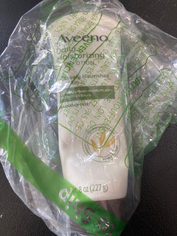 Photo 1 of Aveeno Daily Moisturizing Body Lotion with Soothing Prebiotic Oat, Gentle Lotion Nourishes Dry Skin With Moisture, Paraben-, Dye- & Fragrance-Free, Non-Greasy & Non-Comedogenic, 8 fl. oz
