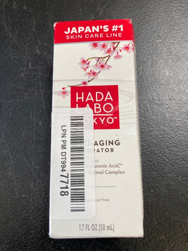 Photo 1 of Hada Labo Tokyo Anti-Aging Hydrator Face Serum, with Super Hyaluronic Acid, Collagen & Retinol Complex to Reduce Signs of Aging, Increase Skin Elasticity & Reduce Fine Lines & Wrinkles, 1.7 fl oz