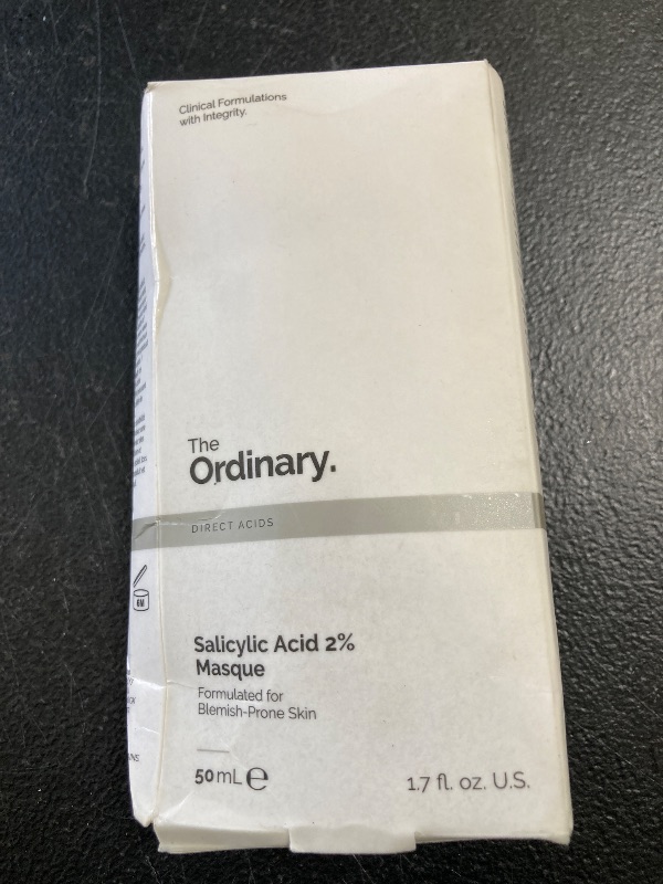 Photo 1 of The Ordinary Salicylic Acid 2% Masque, Clarifying Charcoal & Clay Mask for Blemish-Prone Skin, 1.7 Fl Oz
