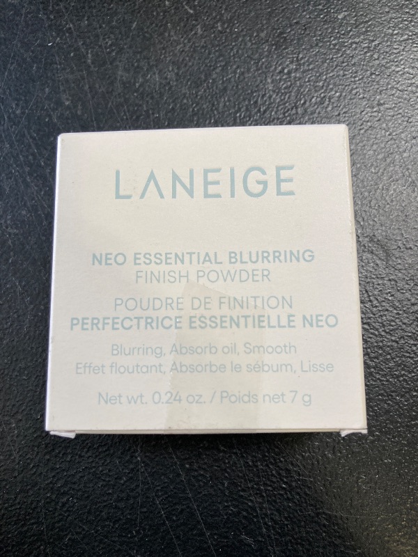 Photo 1 of LANEIGE Korean Neo Blurring Powder: Oil-Absorbing, Pore-Blurring, Smoothing Formula with No-Spill, Travel-Friendly Compact