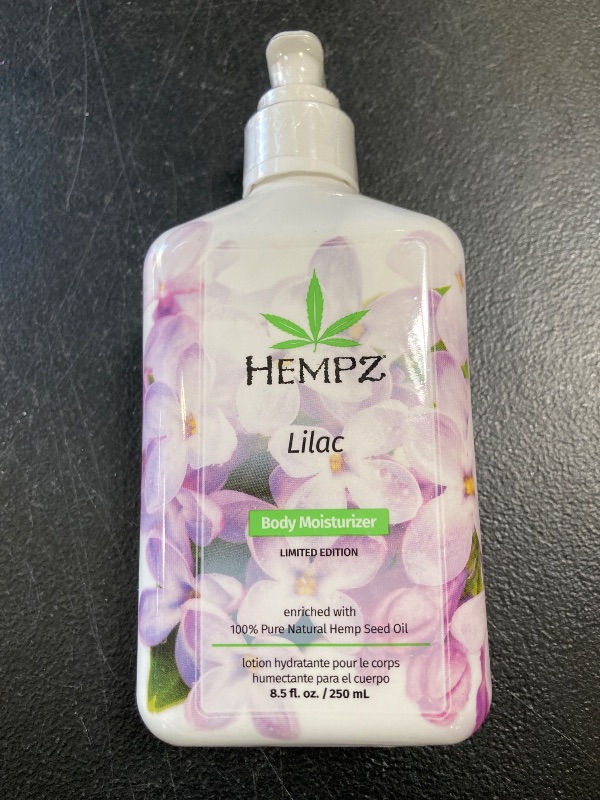 Photo 1 of Hempz NEW Limited Edition Lilac Lotion, Hydrating Body Moisturizer for Body, Hands and Feet 8.5 oz.