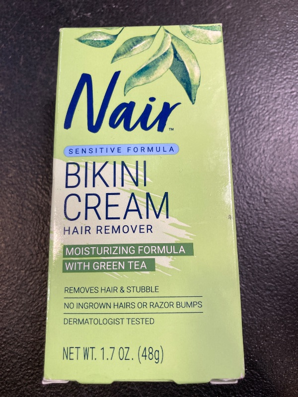 Photo 1 of Nair Bikini Cream with Green Tea Sensitive Formula, 1.7 Ounce