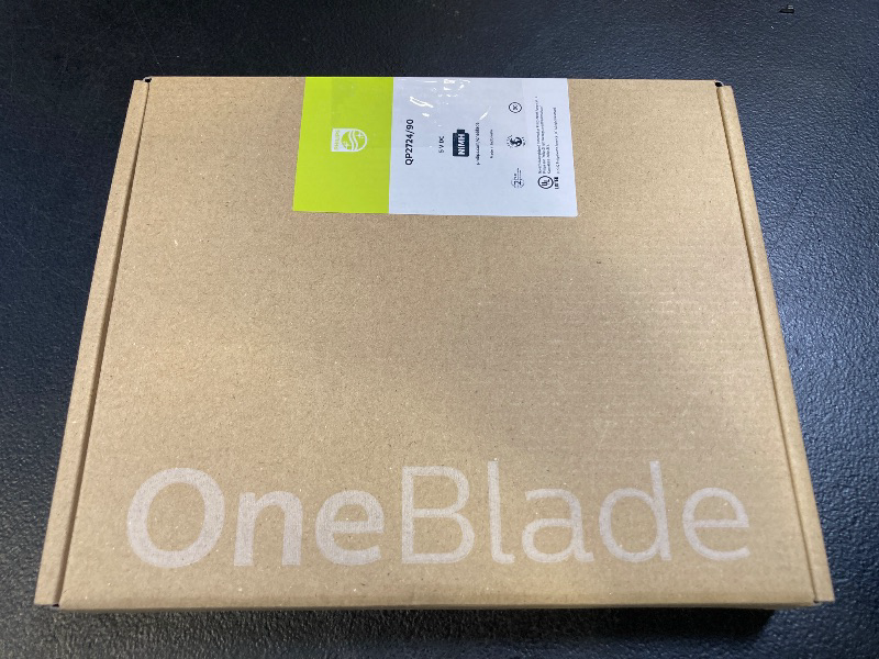 Photo 1 of Philips Norelco OneBlade 360 Hybrid Face, Electric Beard Trimmer and Shaver, with 360 Blade Technology, 1x 360 Blade for Face, 5in1 Adjustable Comb, Model QP2724/90