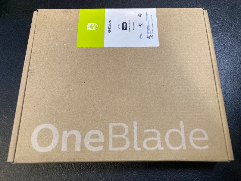 Photo 1 of Philips Norelco OneBlade 360 Hybrid Face, Electric Beard Trimmer and Shaver, with 360 Blade Technology, 1x 360 Blade for Face, 5in1 Adjustable Comb, Model QP2724/90