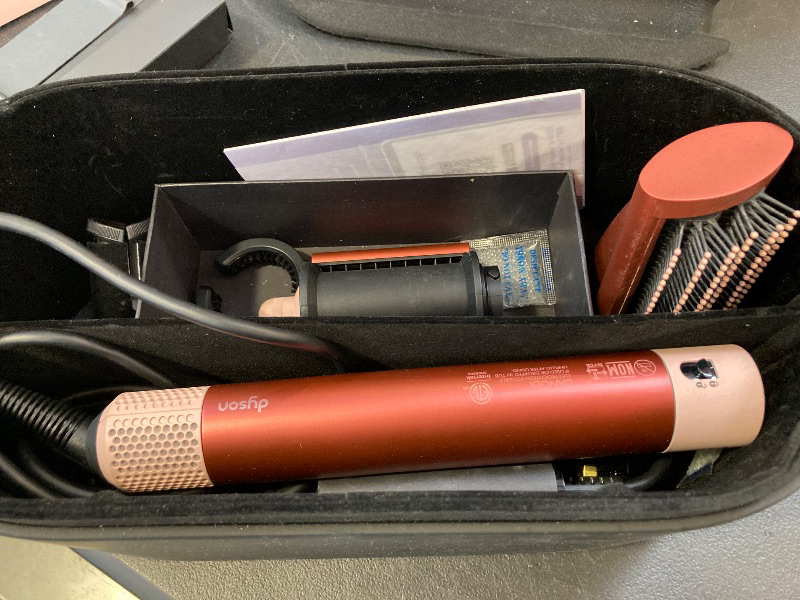 Photo 1 of Limited Edition Dyson Airwrap i.d.™ Multi-Styler and Dryer Straight+Wavy in Jasper Plum