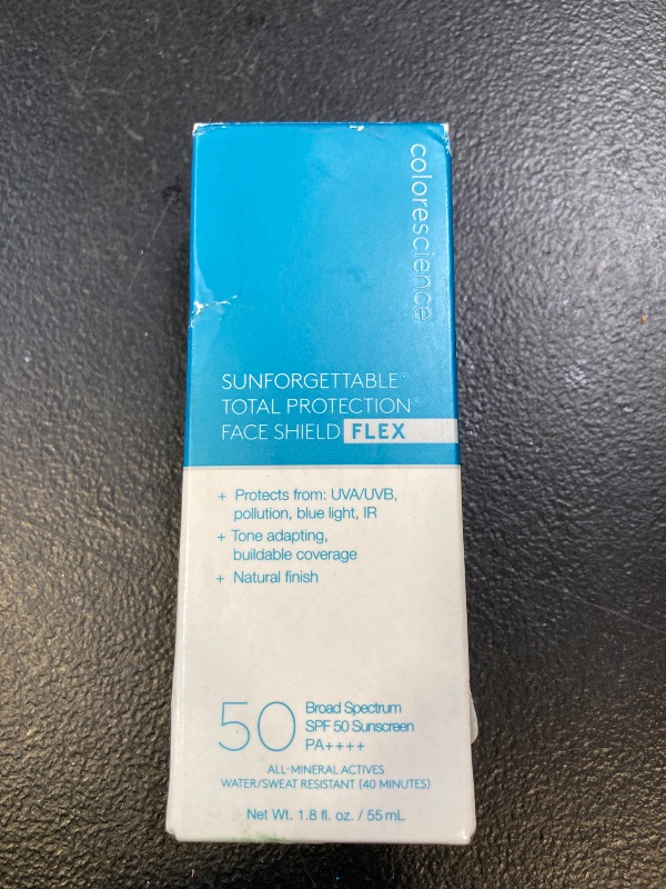 Photo 1 of Colorescience Total Protection Face Shield Flex SPF 50, Zinc Oxide Formula, Medium, 1.8 fl. oz.