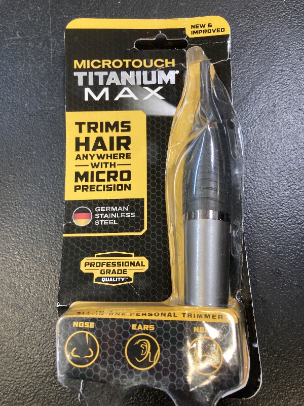 Photo 1 of Micro Touch Titanium MAX Lighted Personal Trimmer