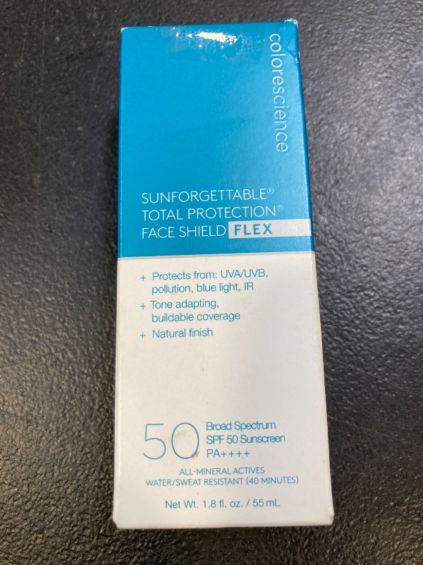Photo 1 of Colorescience Total Protection Face Shield Flex SPF 50, Zinc Oxide Formula, Fair, 1.8 fl. oz (Pack of 1)