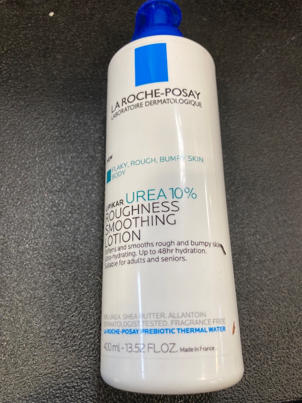 Photo 1 of La Roche-Posay Lipikar Urea 10% Roughness Smoothing Lotion, Body Lotion For Dry Skin With 10% Urea + Shea Butter + Allantoin, Rough And Bumpy Skin Lotion, Softens & Smooths Skin With 1 Application