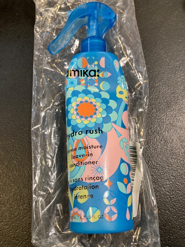 Photo 1 of amika Hydro Rush Intense Moisture Leave-In Conditioner with Hyaluronic Acid, 200 ml