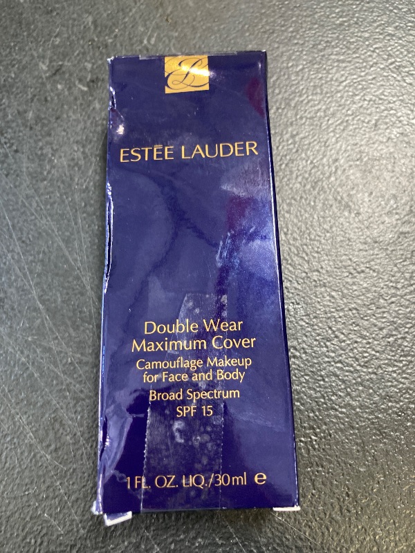 Photo 1 of Estée Lauder Double Wear 24-Hour Maximum Cover Camouflage Foundation for Face and Body SPF 15 | Full Coverage | Covers Scars & Tattoos, 1.0 Fl Oz, 4W1 Honey Bronze