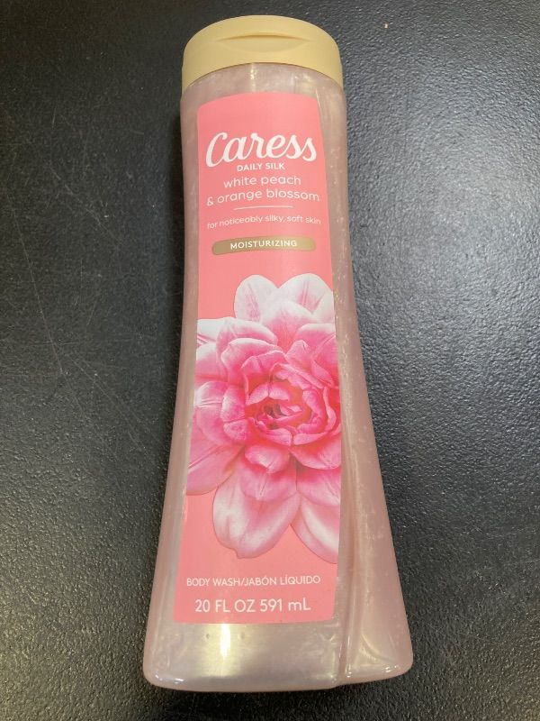 Photo 1 of Caress Body Wash for Women, Daily Silk White Peach & Orange Blossom for All Skin 20 fl oz