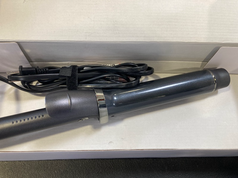Photo 1 of T3 SinglePass Curl X Extra-Long Barrel 1.5" Curling Iron with 9 Heat Settings and Ceramic Barrel for Fast Styling and Lasting Results on All Hair Types