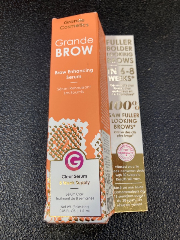 Photo 1 of Grande Cosmetics GrandeBROW Brow Enhancing Serum, 8 Week Starter Supply , 0.05 Fl Oz (Pack of 1)