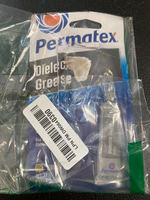 Photo 1 of Permatex 81150 Dielectric Tune-Up Grease, 0.33 oz. Tube, Silver