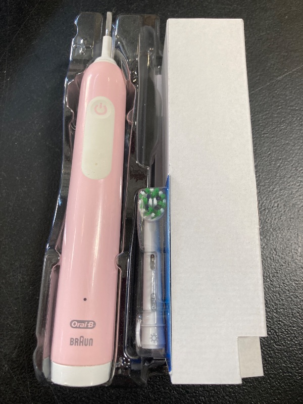 Photo 1 of Oral-B Pro 1000 Rechargeable Electric Toothbrush, Pink