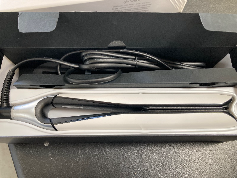 Photo 1 of ghd Chronos Styler ? 1" Hair Straightener, 3X Faster HD Motion-Responsive Styler for One Stroke High-Definition Results That Last 24hrs, 85% More Shine, 2X Less Frizz, No Heat Damage ? White